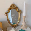 French Vintage Vanity Mirror | Ornate Tabletop Mirror UK