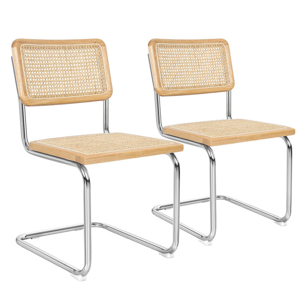 Levede 2x Rattan Chair Dining Chairs-0